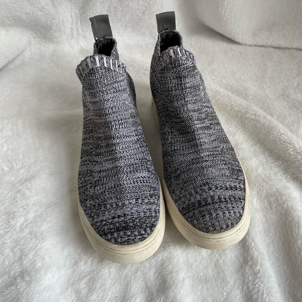 Mossimo Shyla Knit Sock Top Wedge Sneakers